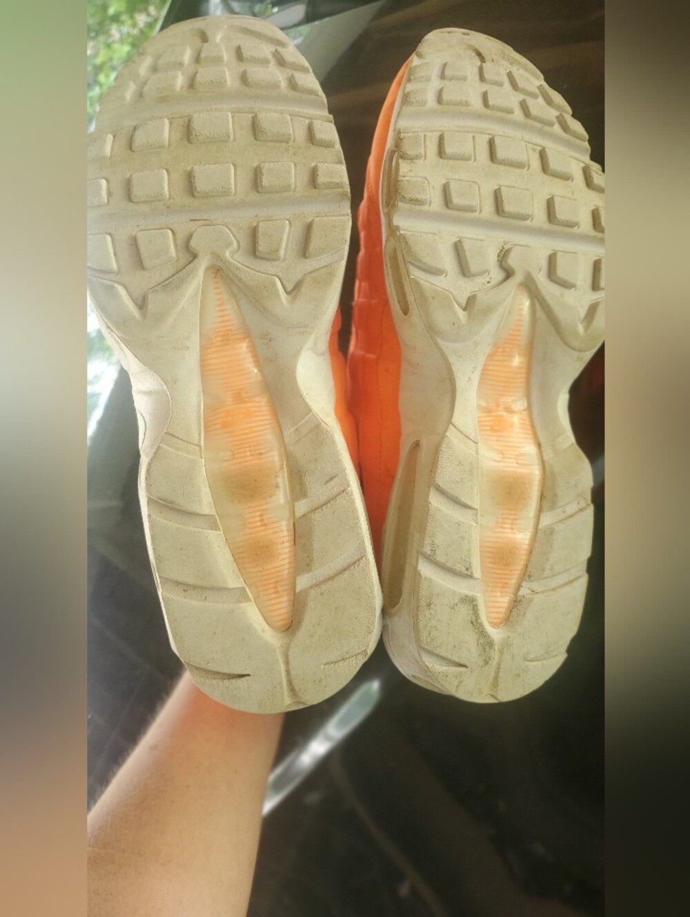 Nike Air Max 95 Orange Sneakers 'Just Do It' - Picture 6 of 7